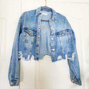 Love Tree Jean Jacket